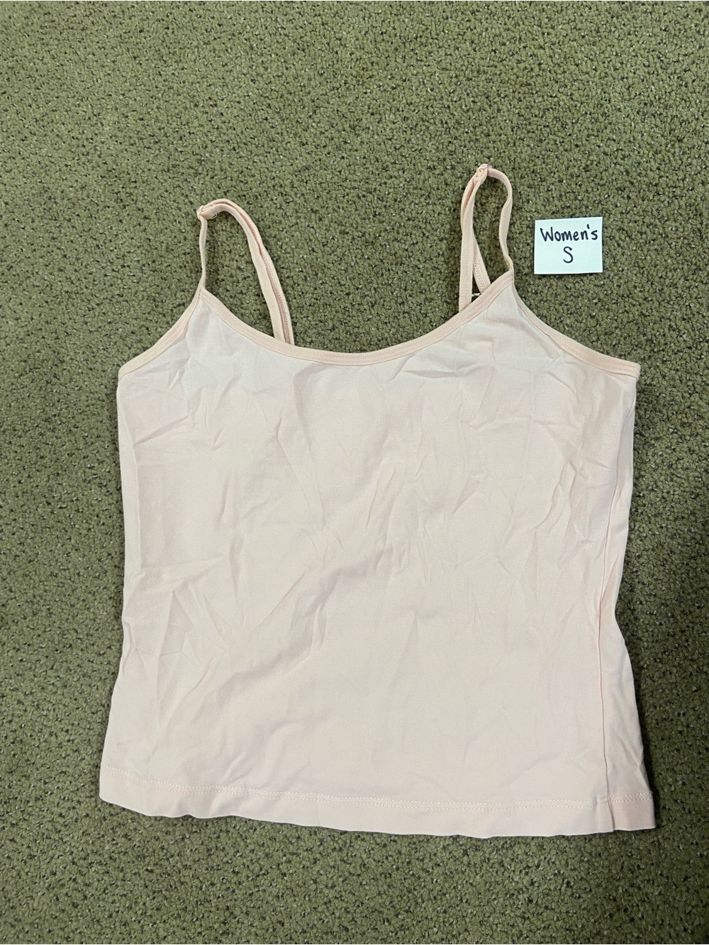 Garage Pale Pink Spaghetti Strap Camisole